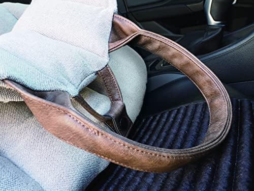 K10 Car-Go Tote - Dual Purpose Pet Tote and Dog Car Seat - Carry Your Dog or cat Safely with Harness Attachment - Attach the Bag to a seat to use as a Pet Carrier (Oatmeal Beige) - Image 6