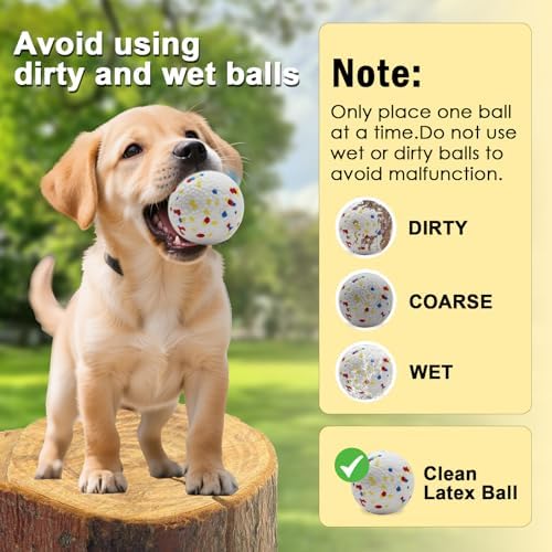 Automatic Ball Launcher, Hands‑free Dog Ball Thrower, Adjustable Distance Dog Fetch Machine (19-45FT), Suitable for Small and Medium-Sized Dogs. Indoor/Outdoor Dual-use launchers for Dog Parents. - Image 4