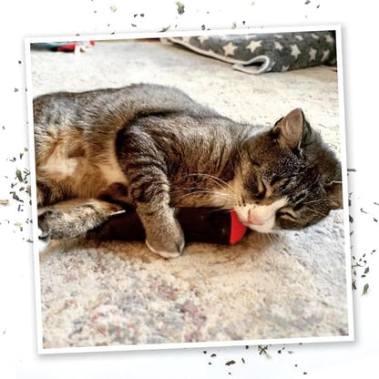 Meowijuana Catnip Cigar Cat Toy | Catnip & Valerian Root Plush Toy - Image 5