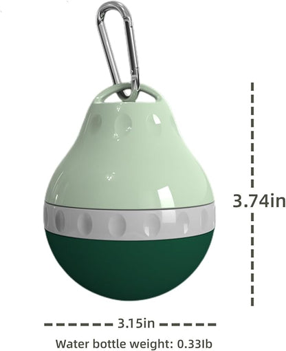 Dog Travel Water Bottle Detachable Bowl Leak Proof Portable ，Silicone Bottle Body，Collapsible and Suitable for Small Pets for Outdoor Walking, Hiking, Travel