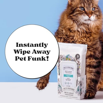 Pet-Pourri Pawsitively Fresh Deodorizing Pet Wipes, 50 Count - Image 3
