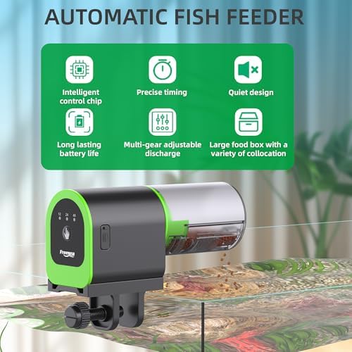 FREESEA Automatic Fish Feeder for Aquarium: Small Vacation Betta Feeder - Image 2