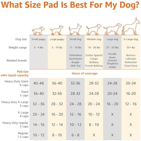 Amazon Basics Scented Dog and Puppy Potty Training Pee Pads, 5-Layer Leak-Proof Super Absorbent with Quick-Dry Surface, Regular Size 22 x 22 Inch, Blue & White, 100 Count - Image 4