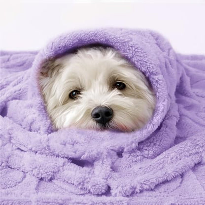Luciphia Soft Small Dog Blanket 300GSM Fleece Throw Puppy Cat,57"x40" - Image 6