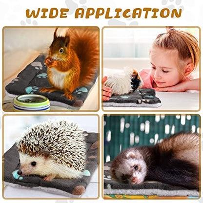 Tuanse 4 Pack Soft Pet Bed Mat Small Dog Crate Fleece - Image 3