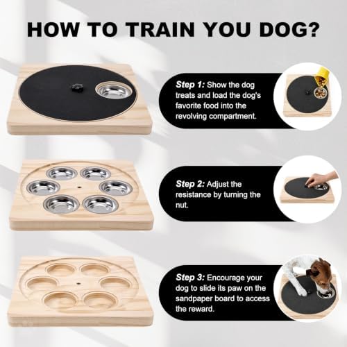 Dog Nail Scratch Board with Treat Board, Stress-Free Nail Care for Dog - Image 5