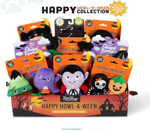 Fringe Studio Pet Toy, Ghouls Wanna Have Fun Plush Dog Toy 3 PCS Set,Pet Shop Collection (662192) - Image 4