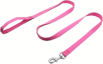 Strong Nylon Dog Leash, 4FT/ 5 FT/ 6FT Dog Leashes for Small Medium Dogs