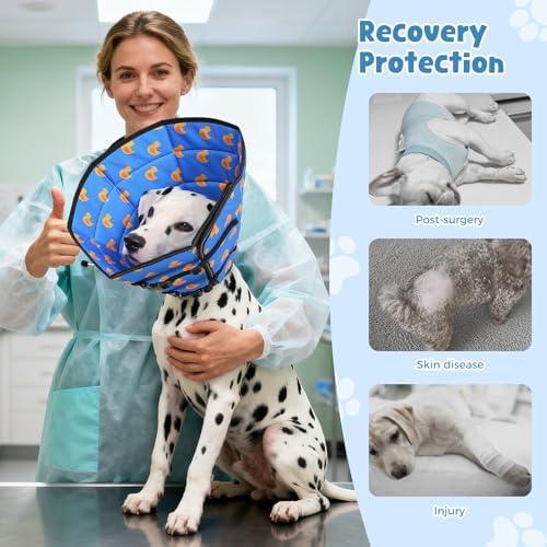 Avont Soft Dog Cone Drawstring, Snap-in, Waterproof, Anti-Lick, Foldable - Image 3