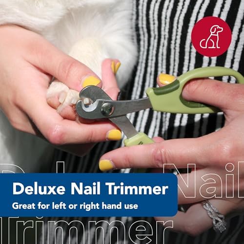 Coastal Pet Safari Dog Deluxe Nail Trimmer - Large Finger Hole and Easy Grip - Stainless Steel Pet Nail Clippers - One Size - Image 2