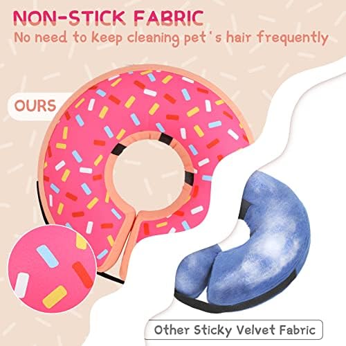 Supet Inflatable Dog Cone Collar for Small Dogs Puppies Cats, Soft Dog Cone Alternative After Surgery for Puppies Cats to Stop Licking - Image 4