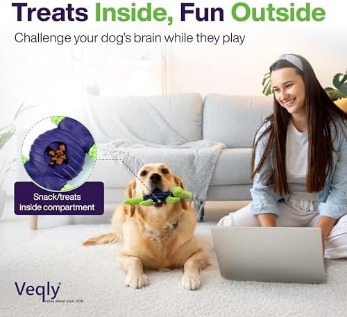 Dog Chew Toys for Small and Medium Breeds, Squeaky Dog Toys Plush, Interactive Dog Toys to Keep Them Busy, Alligator Dog Puzzle Toy, Dogs Dental Chew, Beef Flavored Chew Toy, Dogs Birthday Toy- Green - Image 5