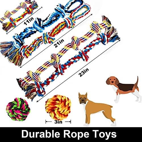Large Dog Chew Toys for Aggressive Chewers, Indestructible Dog Rope Toys - Image 7