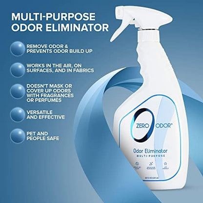 Zero Odor Multi-Purpose Odor Eliminator, Fabric & Room Deodorizer, 22 oz - Image 2