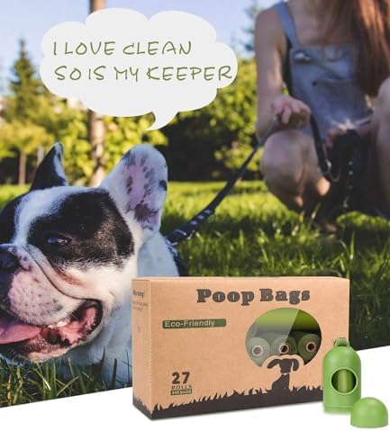 Dog Poop Bags Rolls with Dispenser - Leak Proof - 540 Count Unscented - Image 7