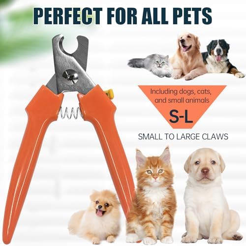Dog Nail Clippers #767C w/Nail File, Trimmers for Large & Small Dogs - Image 7