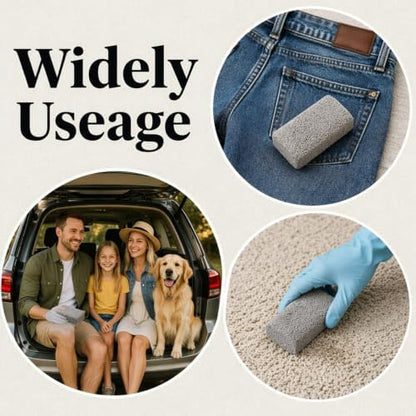 2 PCS Pet Hair Remover Pumice Stone, Pet Hair Removal Tool - Image 6
