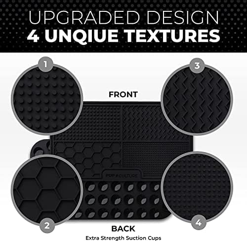 Pup Culture Dog Lick Mat for Dogs (2 Pack), Feeding Pad for Anxious Pets Plus 4 Different Puzzles for Mental Stimulation for Dogs - Supports Mental, Dental, and Digestive Health - Heavy Duty - Image 2