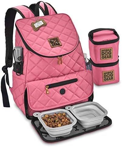 Mobile Dog Gear, Weekender Backpack, One Size, Meets Airline Regulations, Pink by MobileDogGear