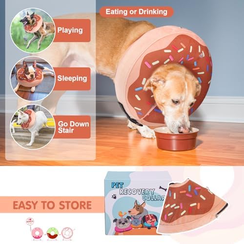 BEAUTYZOO Dog Cone Collar Alternative After Surgery,Pet Neck Donut E‑Collar - Image 6