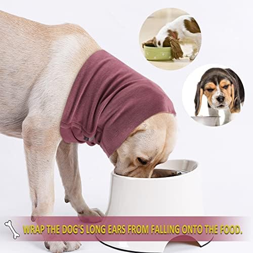 Dog Ear Cover for Anxiety Relief, Dog Calming Hood for Grooming and Bath Drying, Pet Cats and Dogs Ear Protector (Medium) - Image 6