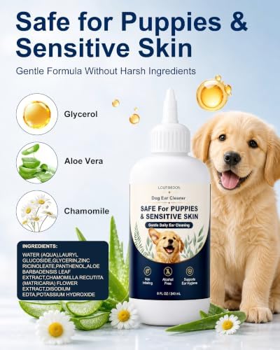 Dog Ear Cleaner, Gentle Daily Ear Care - Image 2