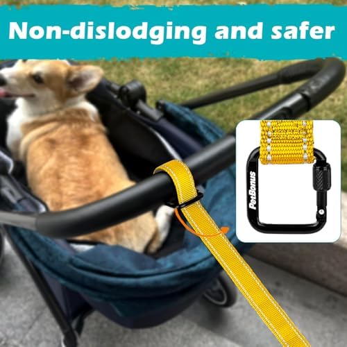 PetBonus Dog Leash Wrist Strap with Lockable Clip for Dog Retractable Leash - Image 2