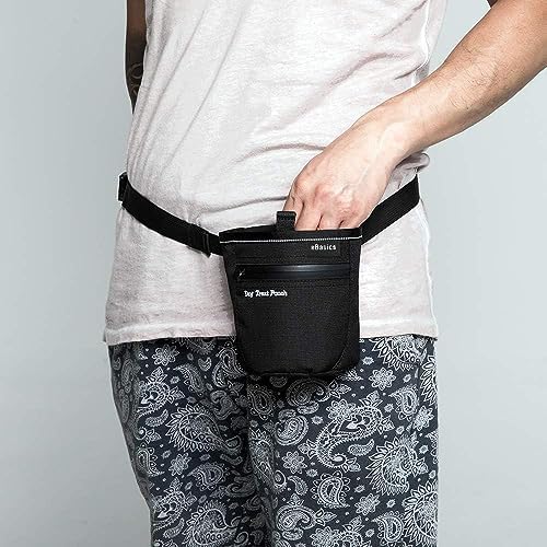 Dog Treat Pouch for Training, Magnetic Closure, Waist Clip Belt, Hands Free - Image 3