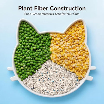 Meowant Mixed Cat Litter, 5-in-1 Natural Bentonite Tofu Clumping Cat Litter - Image 6