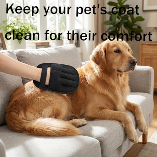 Pet Hair Remover Glove for Cats Dogs Electrostatic Uproot Clean Glove - Image 5