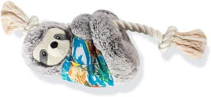 Fringe Studio Dog Toy, Slown' Dwn for Summer Sloth Pet Toy (289318)