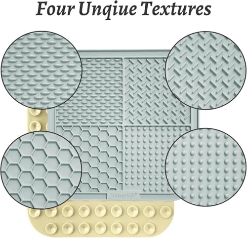 MateeyLife Lick Mat for Dogs & Cats, Slow Feeder Licking Pads for Boredom - Image 3