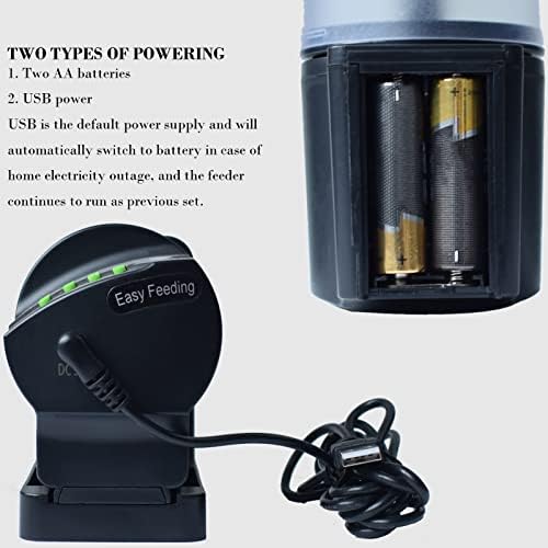 DXOPHIEX WiFi Fish Feeder Automatic Fish Feeder Automatic Dispenser - Image 4