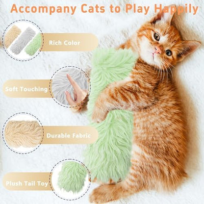 3 Pack Catnip Toys,Soft and Durable Cat Pillows Toys, Funny cat Toy - Image 2