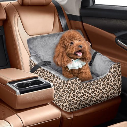 Dog Car Seats for Small Medium Sized Dogs Carseat for Car Funny Fuzzy Pet Dog Booster Car Seat Puppy Under 31 Lbs with Soft Plush Cushion&Washable Removable Cover by Unknown