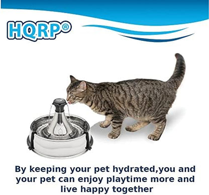 HQRP 2-Pack Foam Pre-Filter Compatible with Drinkwell Stainless Steel 360 D360SS-RE / PWW00-13705, Ceramic Avalon PWW00-13905 / PWW00-14376, Multi-Pet Fountains for Cat and Dog - Image 4