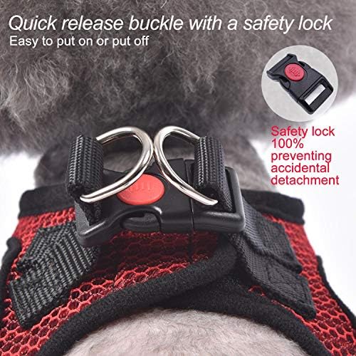 Dog Harness Step-in Breathable Puppy Cat Dog Vest Harnesses for Small Medium Dogs - Image 4