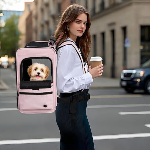 EliteField Deluxe Backpack Pet Carrier for Cats and Dogs (3-Year Warranty) by EliteField
