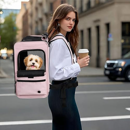 EliteField Deluxe Backpack Pet Carrier for Cats and Dogs (3-Year Warranty) by EliteField