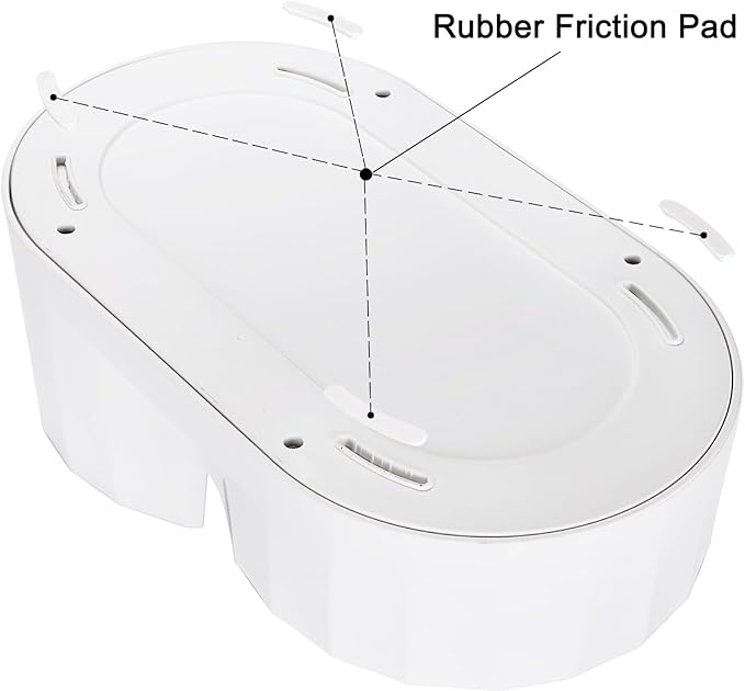 RIZZARI Dog Water Bowl Dispenser: 5L Large Stainless Steel Gravity Feeder - Remove Odor/Soften Water - Prevent Urinary Stones to Extend Lifespan - Leak-Proof - for Small to Medium-Sized Dogs and Cats