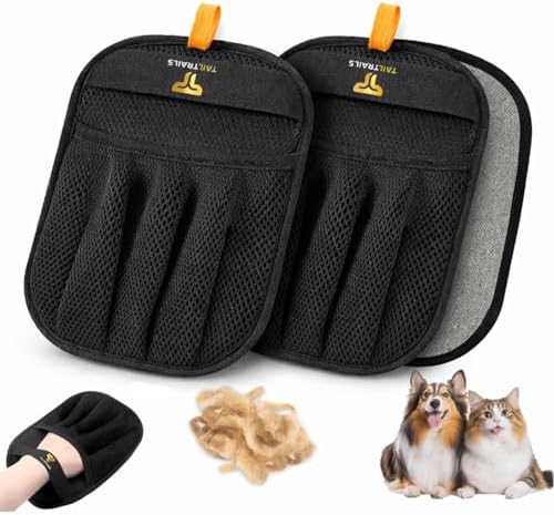 Pet Hair Removal Glove – Reusable Pet Hair Remover for Couch, Clothes, Car & Laundry | Works on Dogs & Cats | Multi-Surface Pet Hair Removal Tool - Image 4