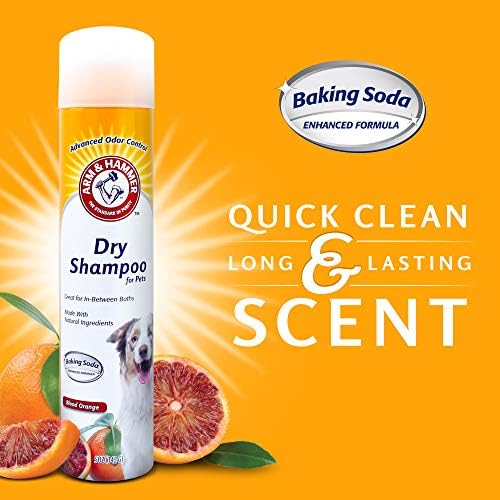 Arm & Hammer Aerosol Dry Dog Shampoo, Blood Orange, 5 Oz, 6-Pack - Image 2