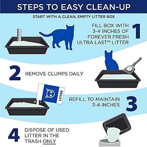 ARM & Hammer Ultra Last Clumping Cat Litter, Unscented, MultiCat, 18 Lbs - Image 5
