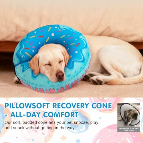 BEAUTYZOO Dog Cone Collar Alternative After Surgery,Pet Neck Donut E‑Collar - Image 5