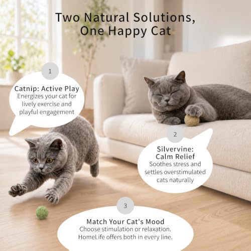 HomeLife Pet Snuggler Cat Toy – 100% Natural Silvervine Cat Toy, Handmade Farm-to-Toy Interactive Cat Toy for Comfort, Play, Chewing & Indoor Cat Enrichment - Image 5