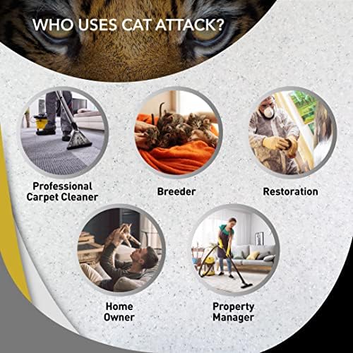 Odorcide Cat Attack Concentrate Odor Eliminator - Cat Urine Remover for Carpet & Upholstery - Litter Box Odor Eliminator - 16 oz - Image 4