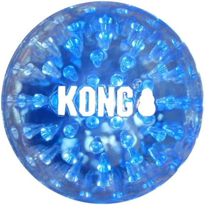 KONG Company 38749422: Squeezz Geodz Squeaker Ball Dog Toy, Lg