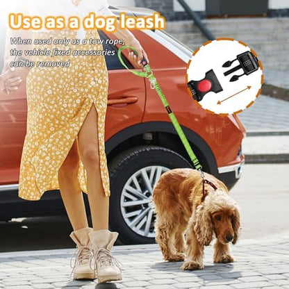 Laqibak Removable Dog Seat Belt Harness for Car, 3 in 1 Pet Seatbelt Leash - Image 4