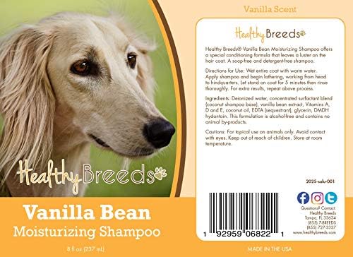 Healthy Breeds Saluki Vanilla Bean Moisturizing Shampoo 8 oz - Image 2