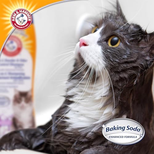 Arm & Hammer 2-in-1 Deodorizing Cat Shampoo, Lavender, 20 Fl Oz, 2-Pack - Image 4